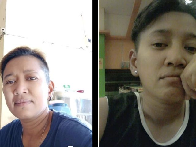Jao, before and after her care program