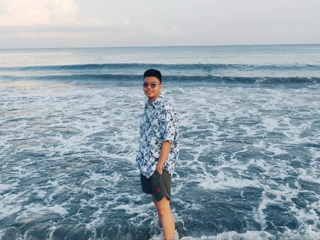 Jason at the beach